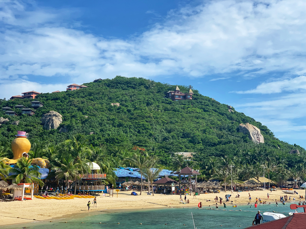 三亚的分界洲岛的风景很美,很喜欢