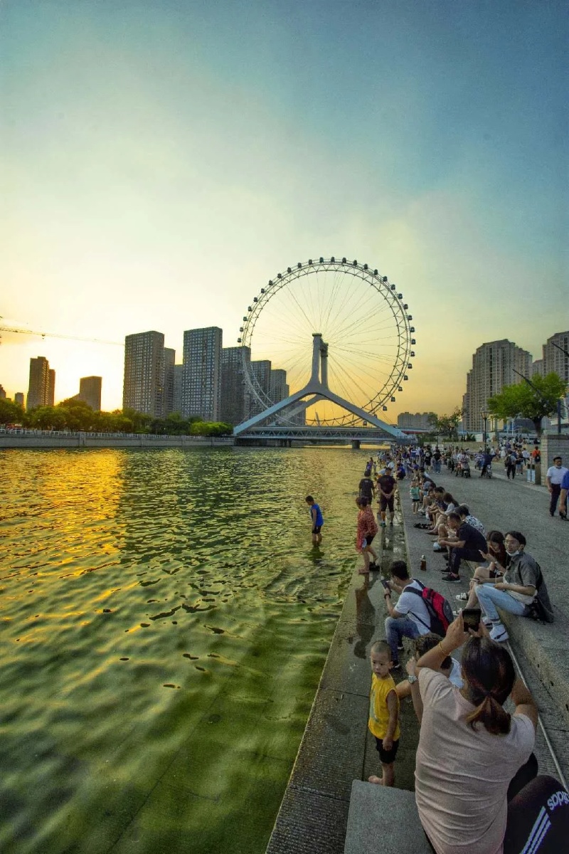 天津之眼,繁华的海河 - ritorno - 图虫