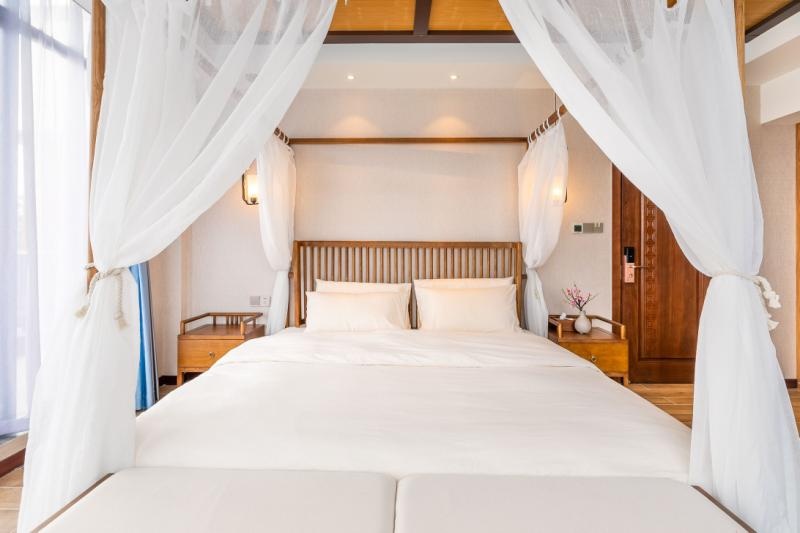 盛夏好趣处首选花满溪呲牙家姐姐夫倾情打造生态民宿美居整个装修内敛