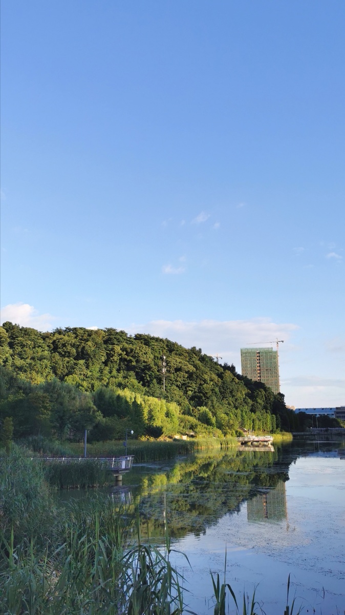 秋日里的白鹭湖贵阳