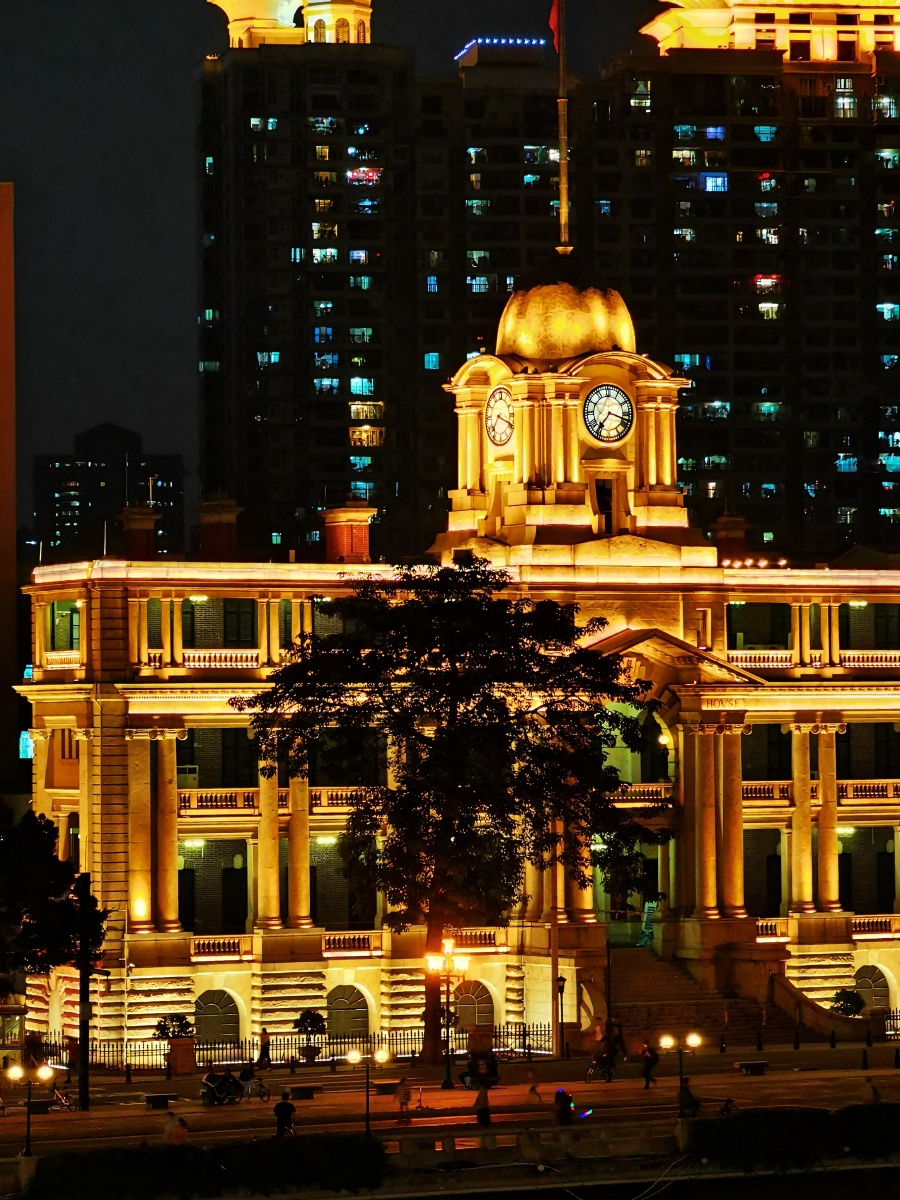 粤海关南方大厦夜摄