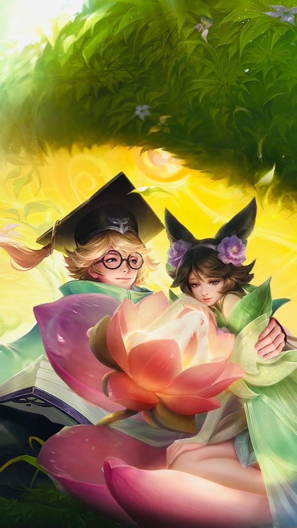 庄周抱嫦娥 - 王者荣耀p图秀 - 图虫