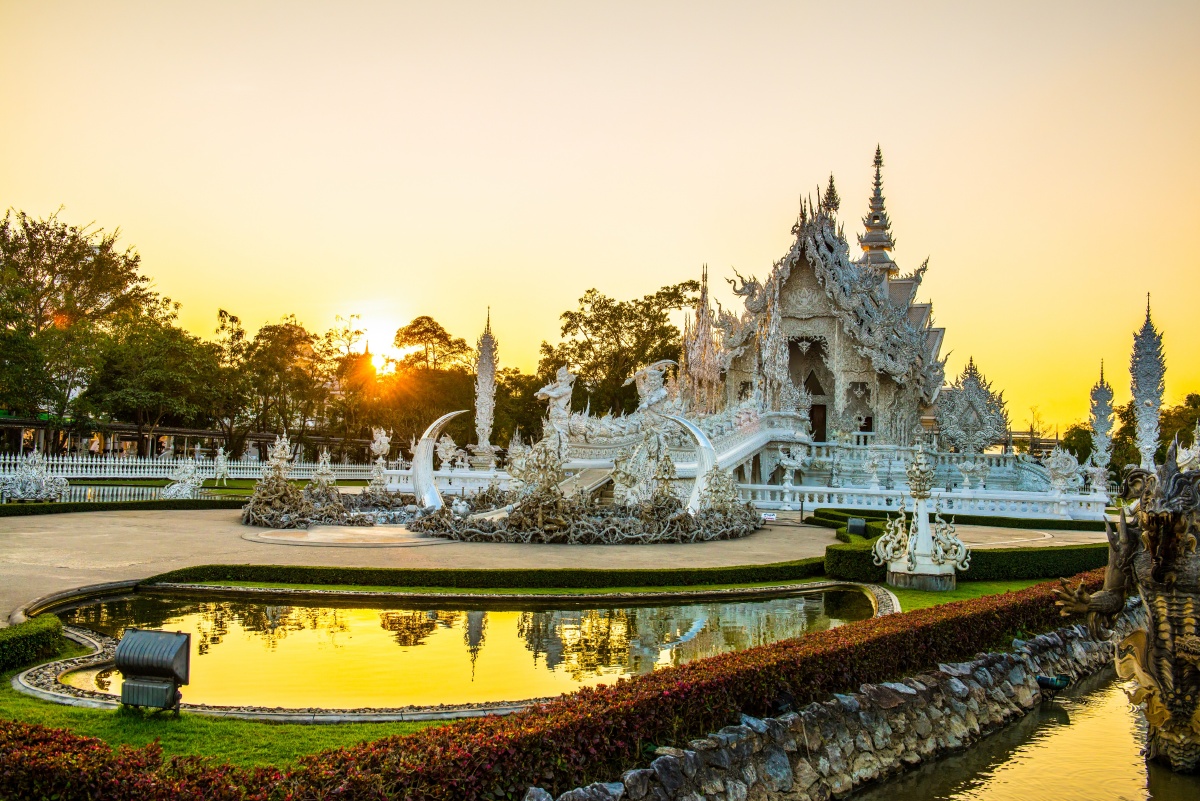 泰国清迈黑白庙