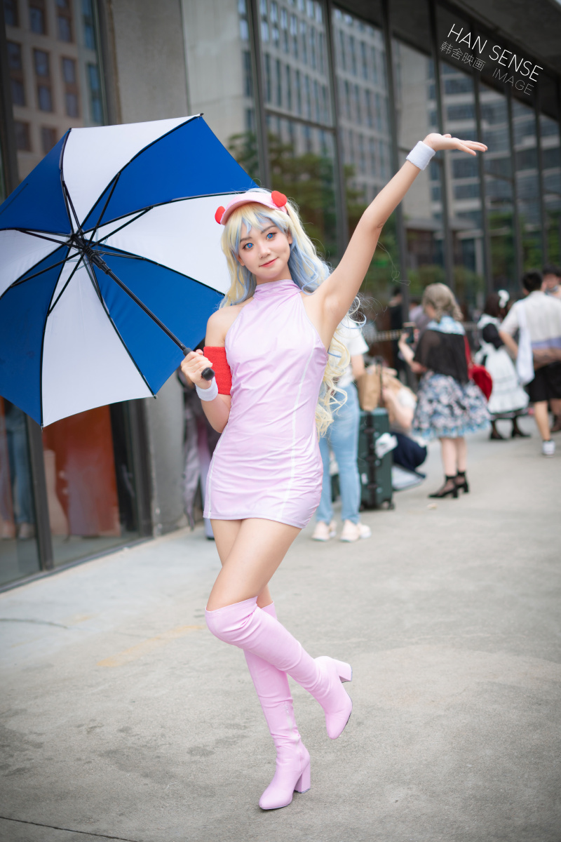 摄影韩舍模特川崎糕糕子676767我们一齐看漫展吧