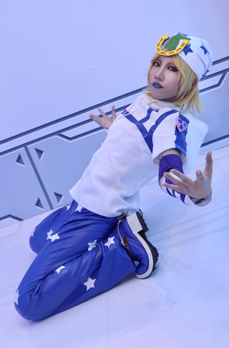 ido场照乔尼乔斯达花兔摄影后期晚娘