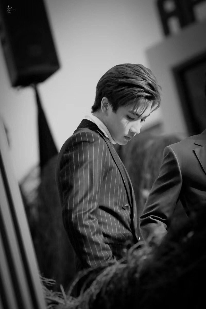 西装高领王俊勇