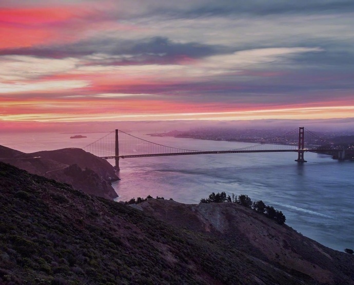 加利福尼亚的落日称得上唯美676767