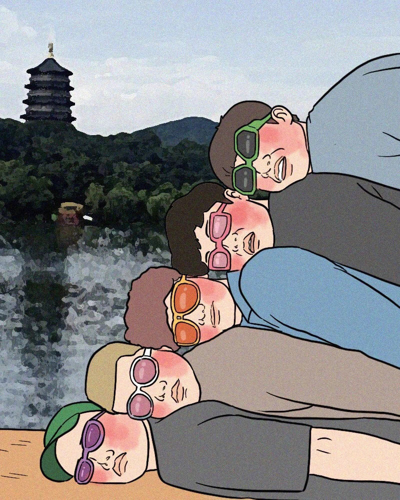 朋友聚会必备沙雕拍照姿势合集67