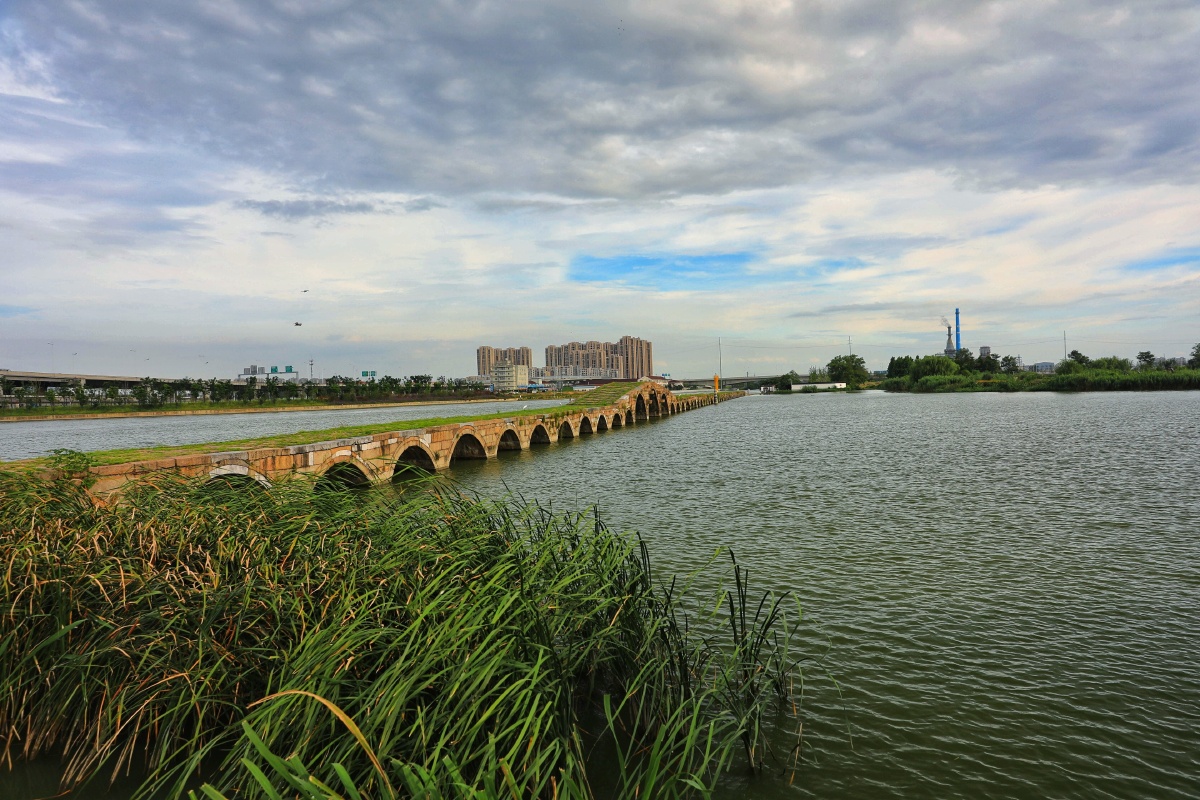 国家级文保苏州宝带桥及澹台湖公园