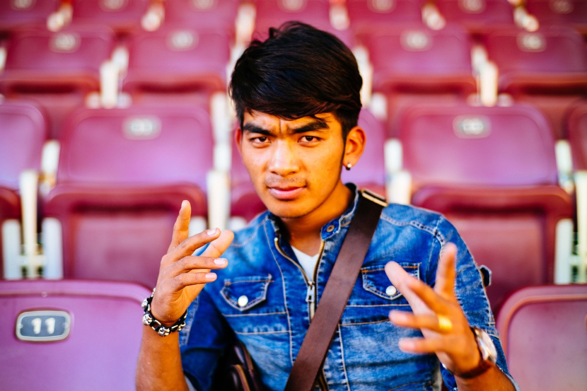 藏族群演的一天