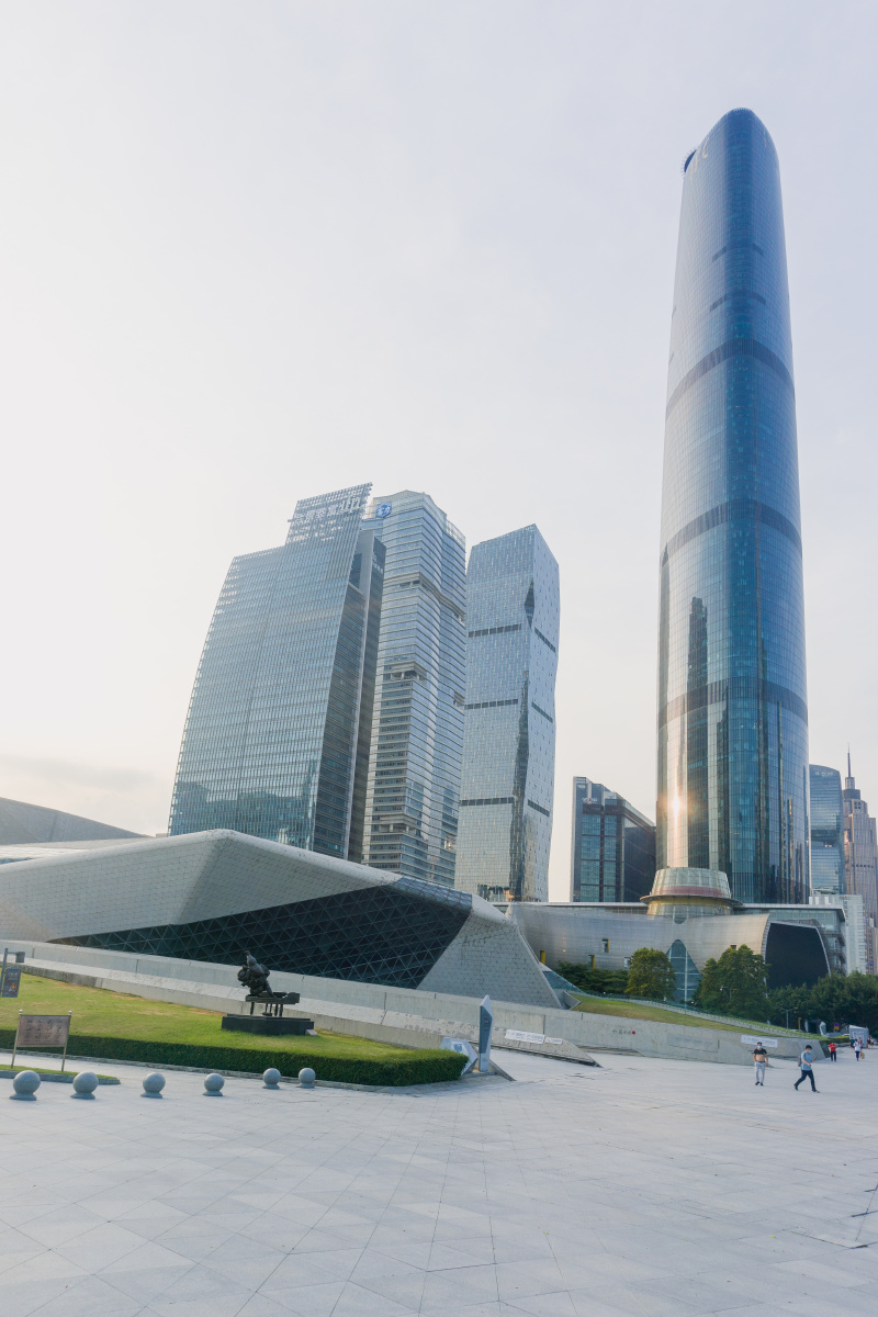 广州建筑物花城广场