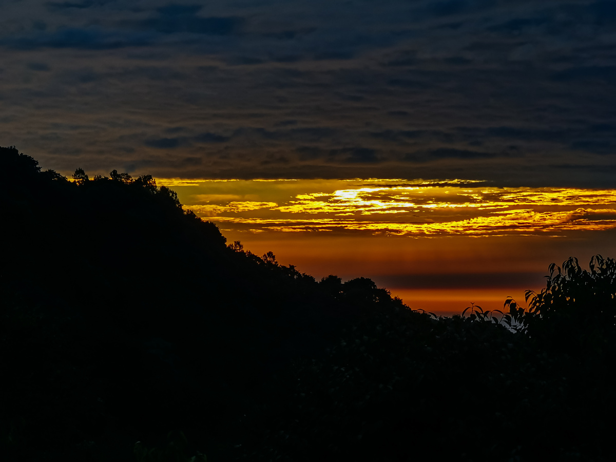 四川青城山日出