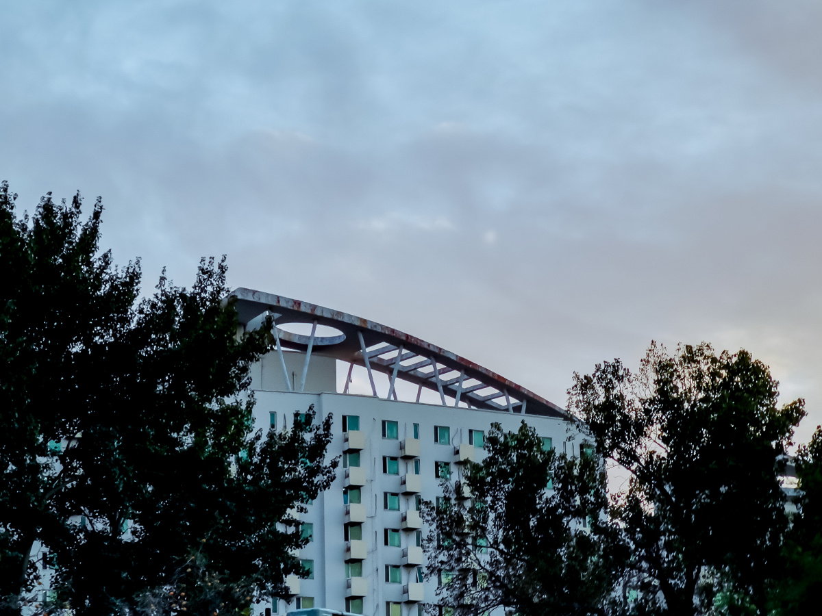 北航大运村傍晚