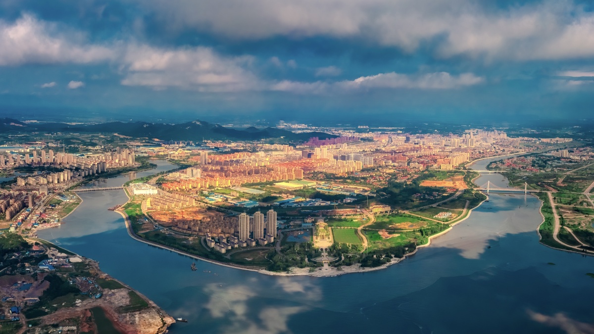 大连庄河在建湾区