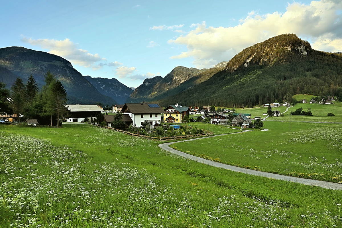 童话美景小村庄