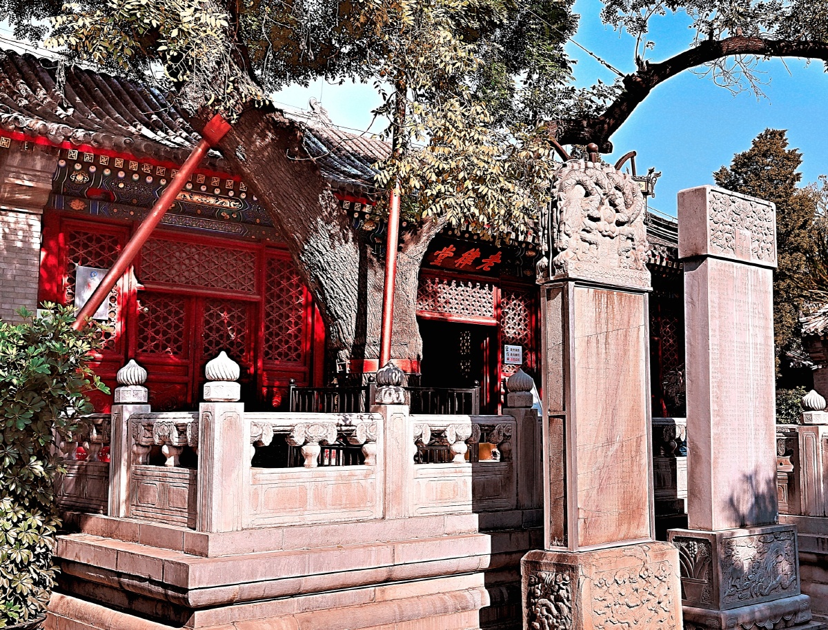 老律堂白云观老律堂,又名七真殿.