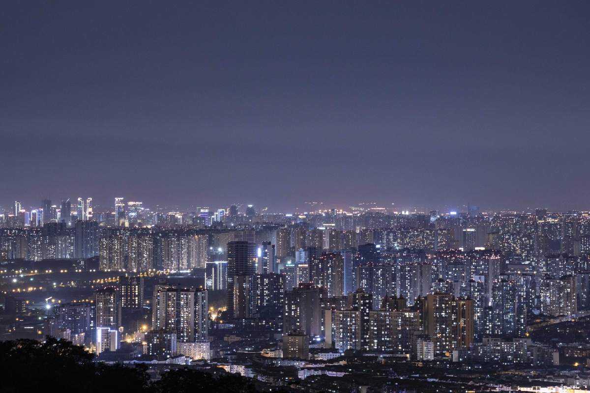 成都龙泉山观景台