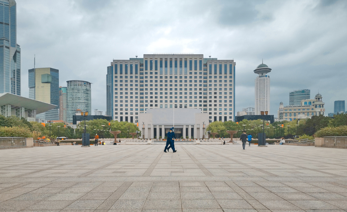 上海市政府广场音乐喷泉