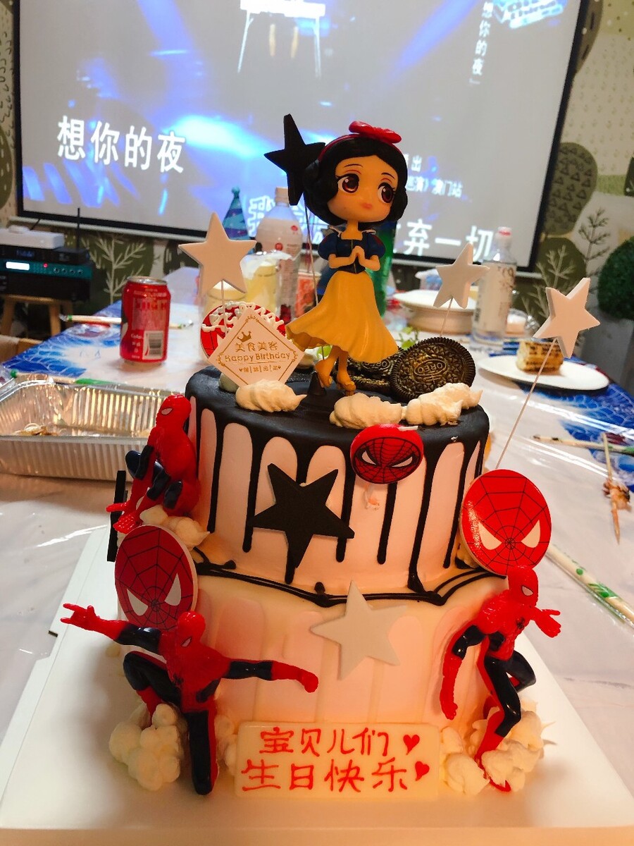 翻糖蛋糕装饰视频