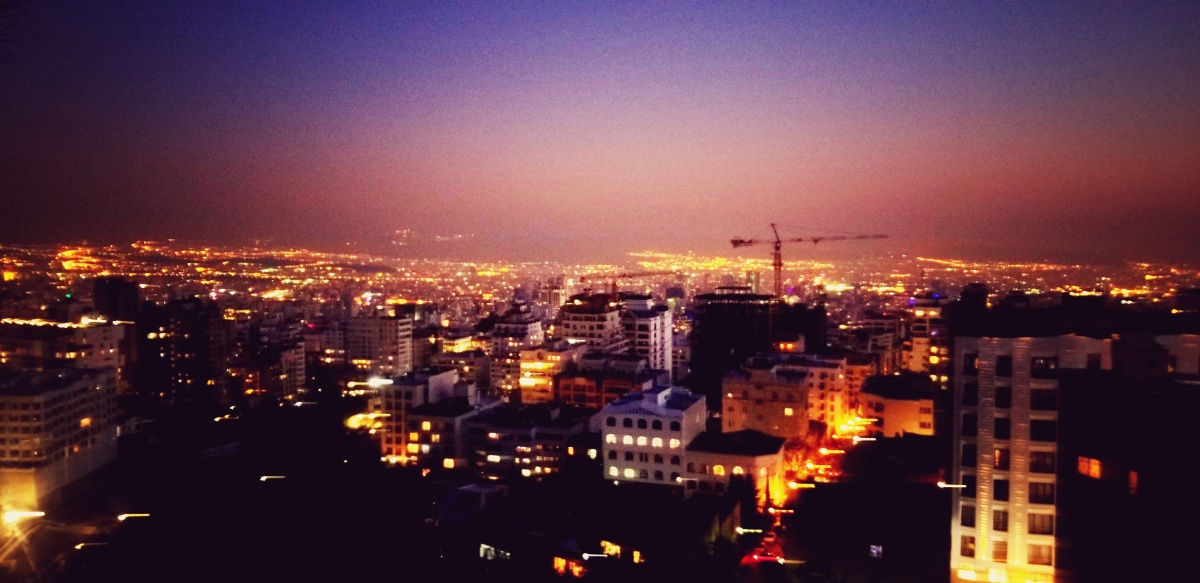 德黑兰的万家灯火