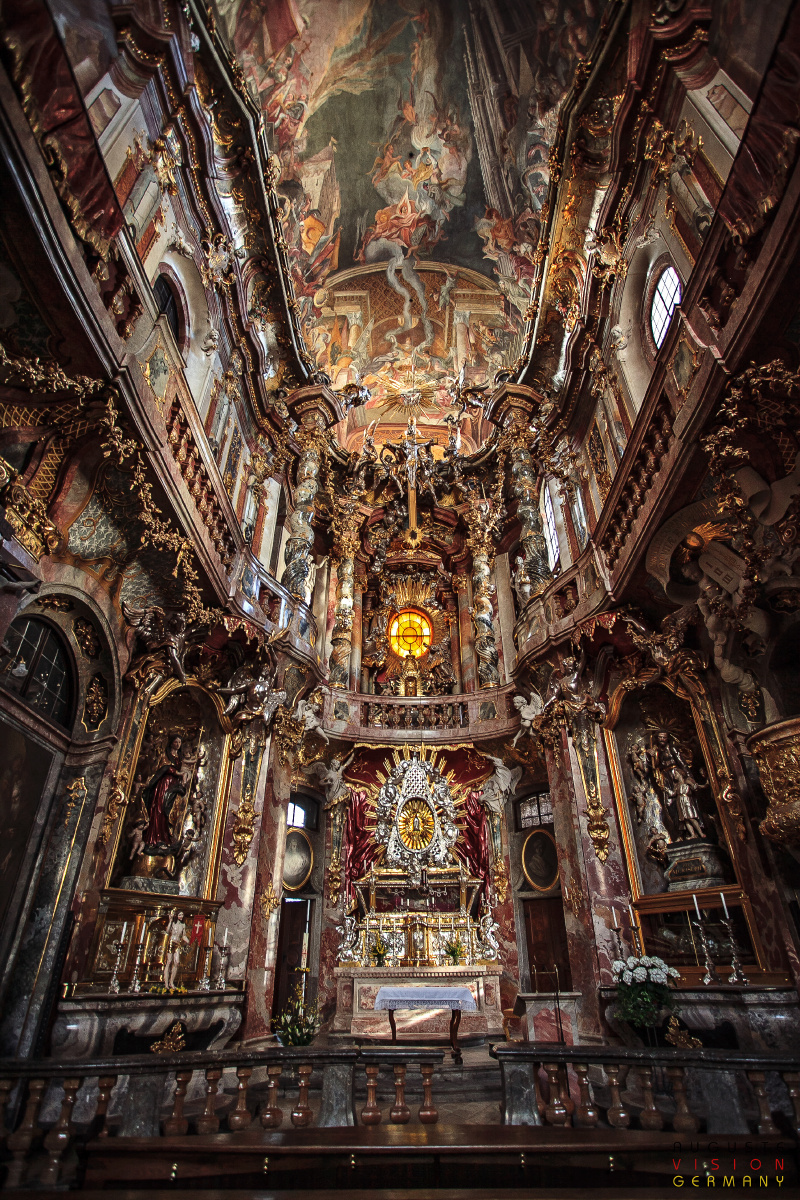 asamkirchemünchen慕尼黑阿萨姆教堂