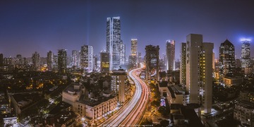 Nightfall, Shanghai, 20151013