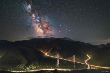 Milky Way II, Fruit Valley, 20160802