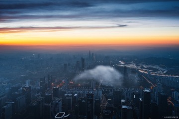 Foggy Dawn, Shenzhen, 20160507