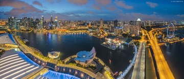 Panorama, Marina Bay, 20170122