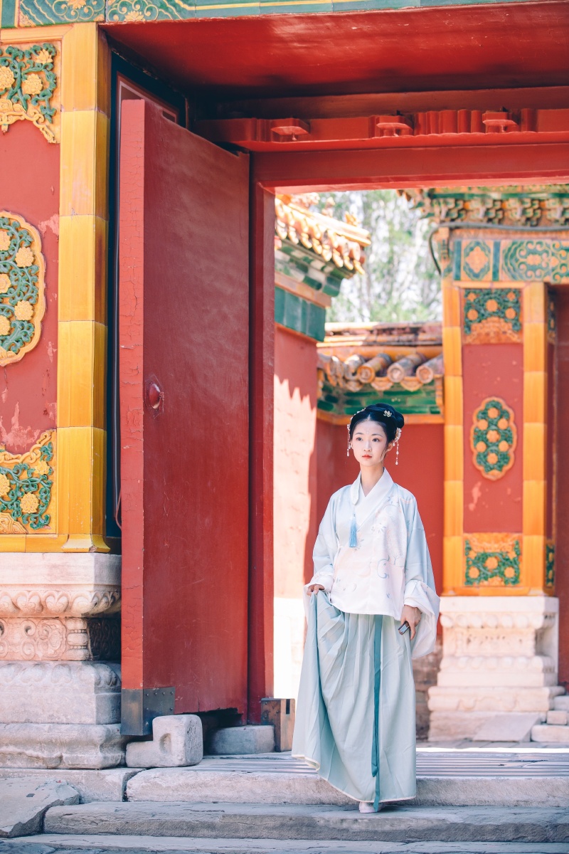 汉服写真古风摄影北京故宫
