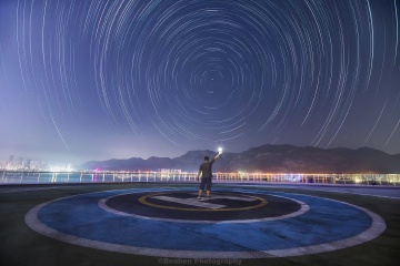 温州城市阳台星轨