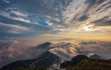 在云端