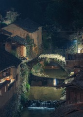小桥，流水，人家