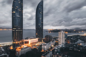 暗黑系双子塔