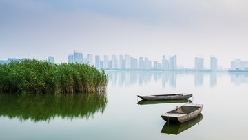 沂河风光一