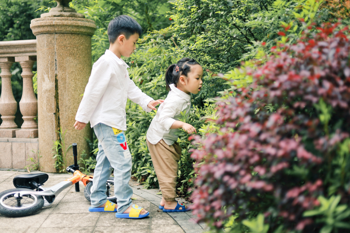 小区里的童年夏日