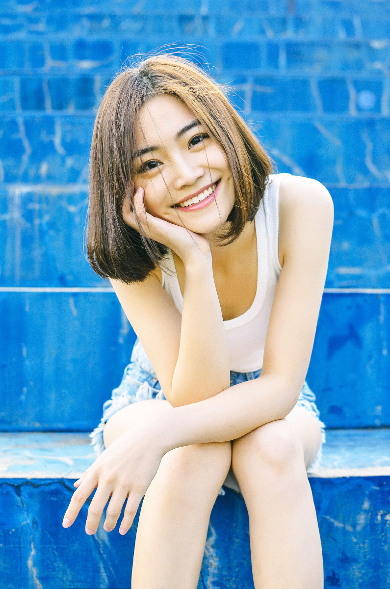 你看到的我是蓝色的