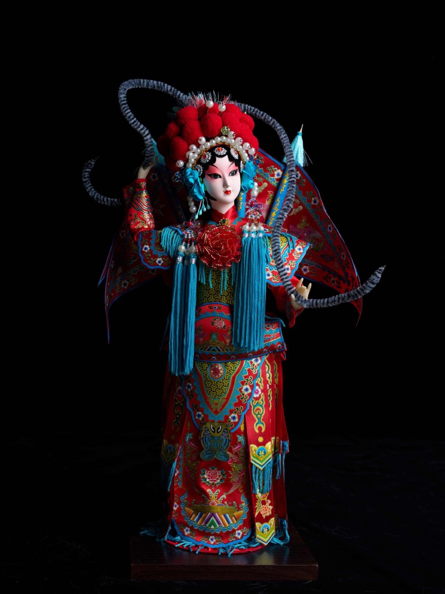 京剧布偶静摄