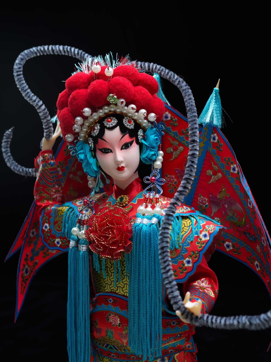 京剧布偶静摄