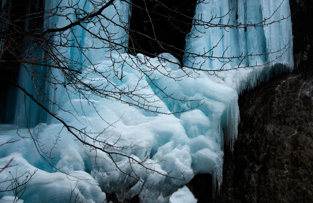 九寨之冬 - 冰碴 - 图虫网 - 优质摄影师交流社区