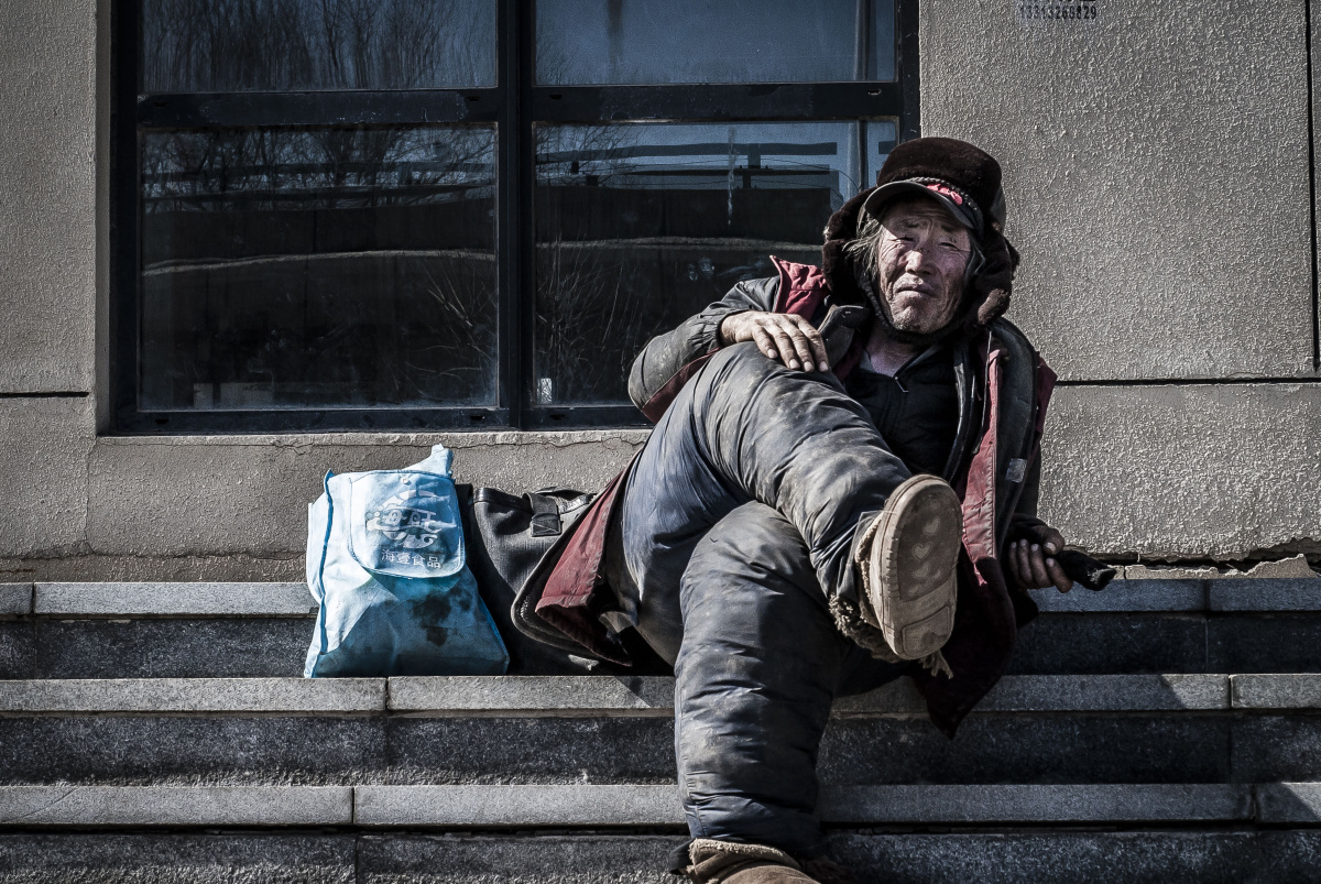 怡然自得的流浪者