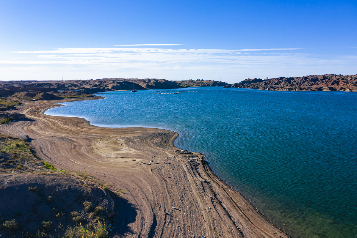 金塔鸳鸯池水库 - 一铁方泓