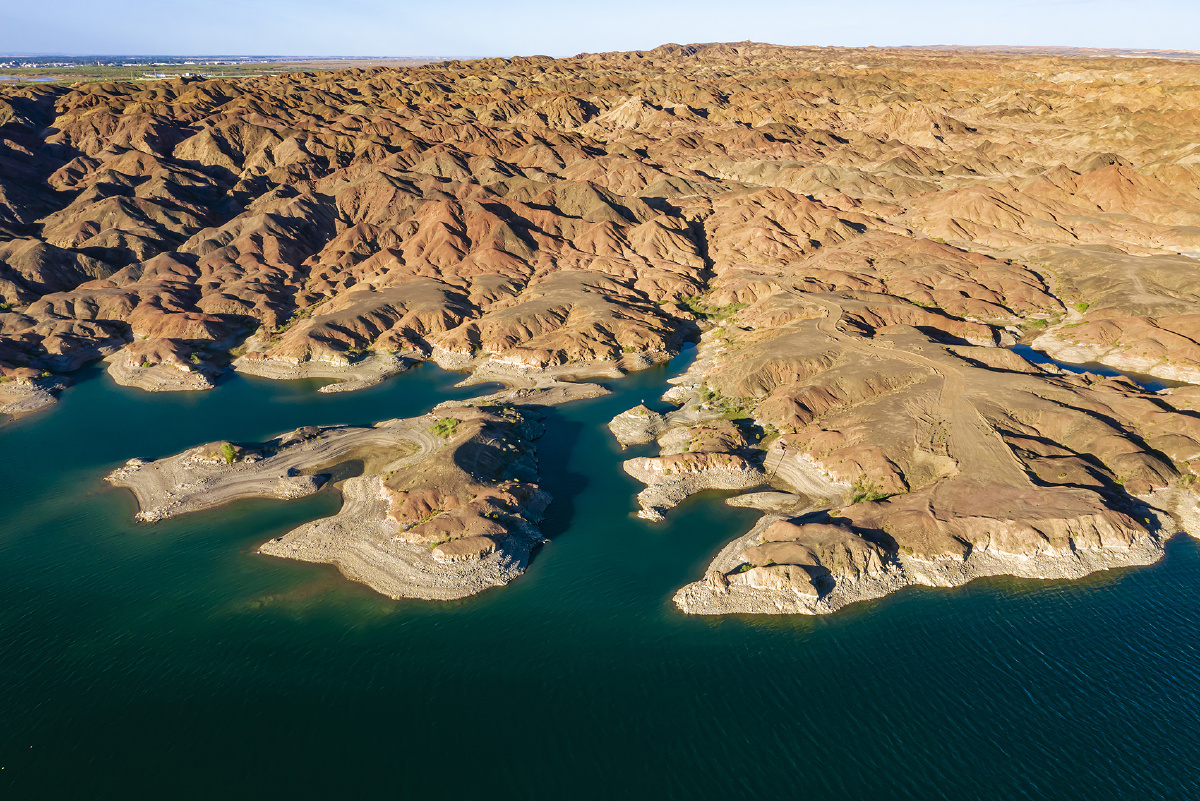 金塔鸳鸯池水库 - 一铁方泓