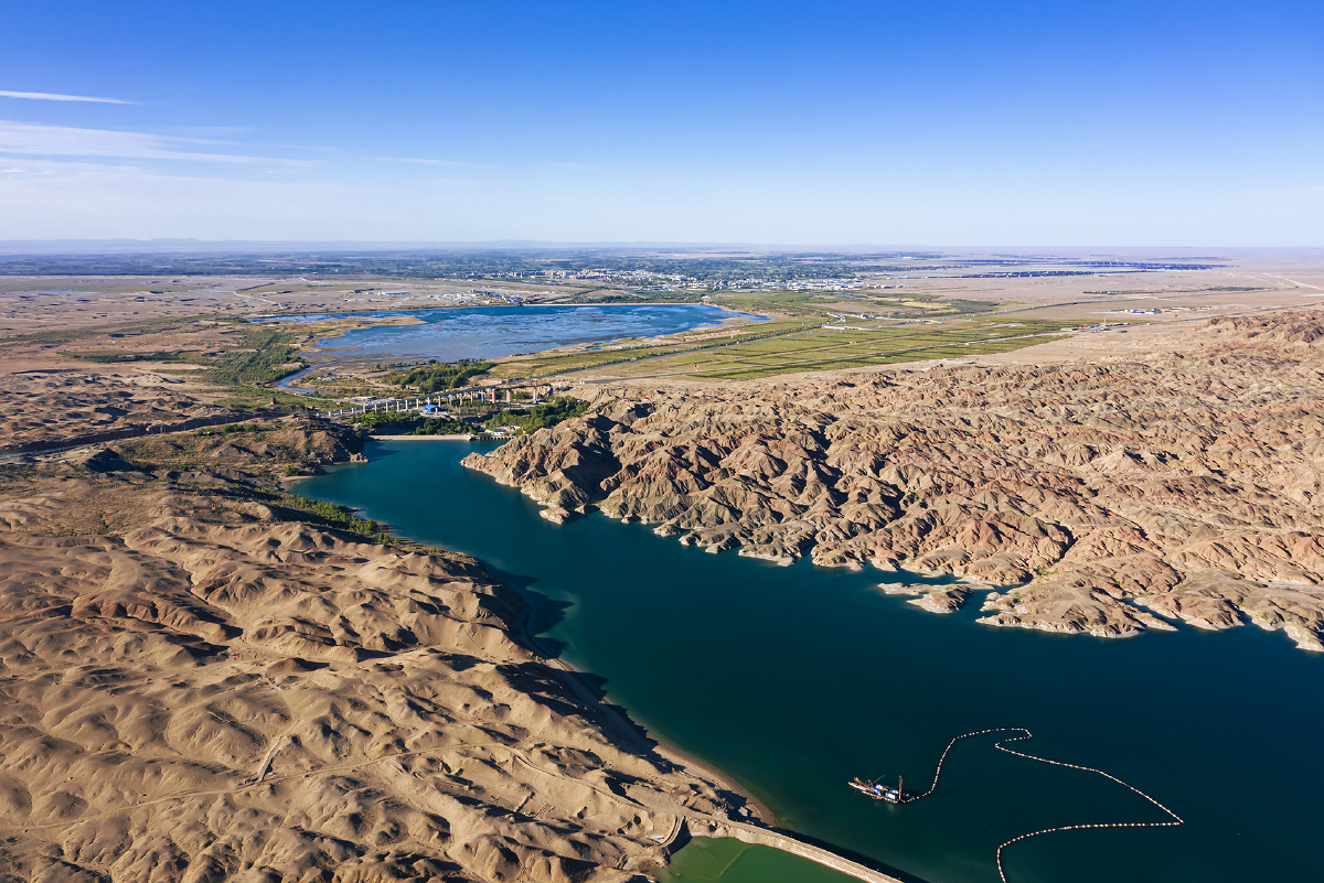 金塔鸳鸯池水库