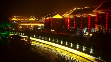 大宋御河夜景【建筑】1