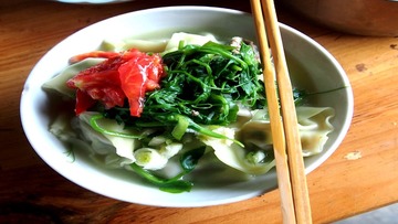 豆尖饺子