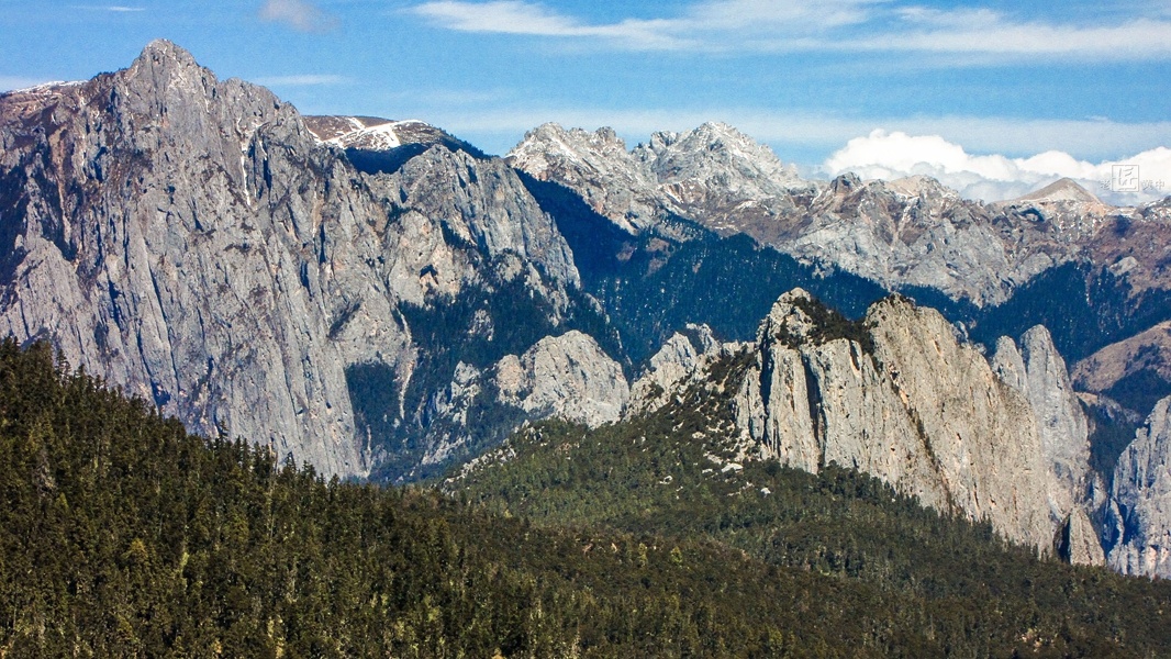 老图回顾-大小雪山风光