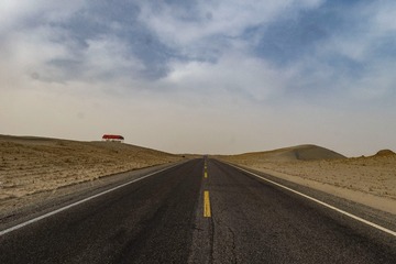 塔克拉玛干沙漠公路印象12