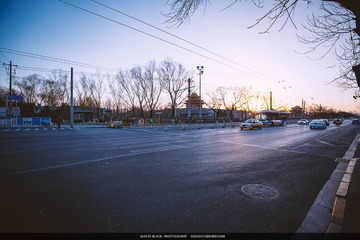 夕阳紫禁城