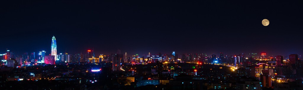 济南的夜